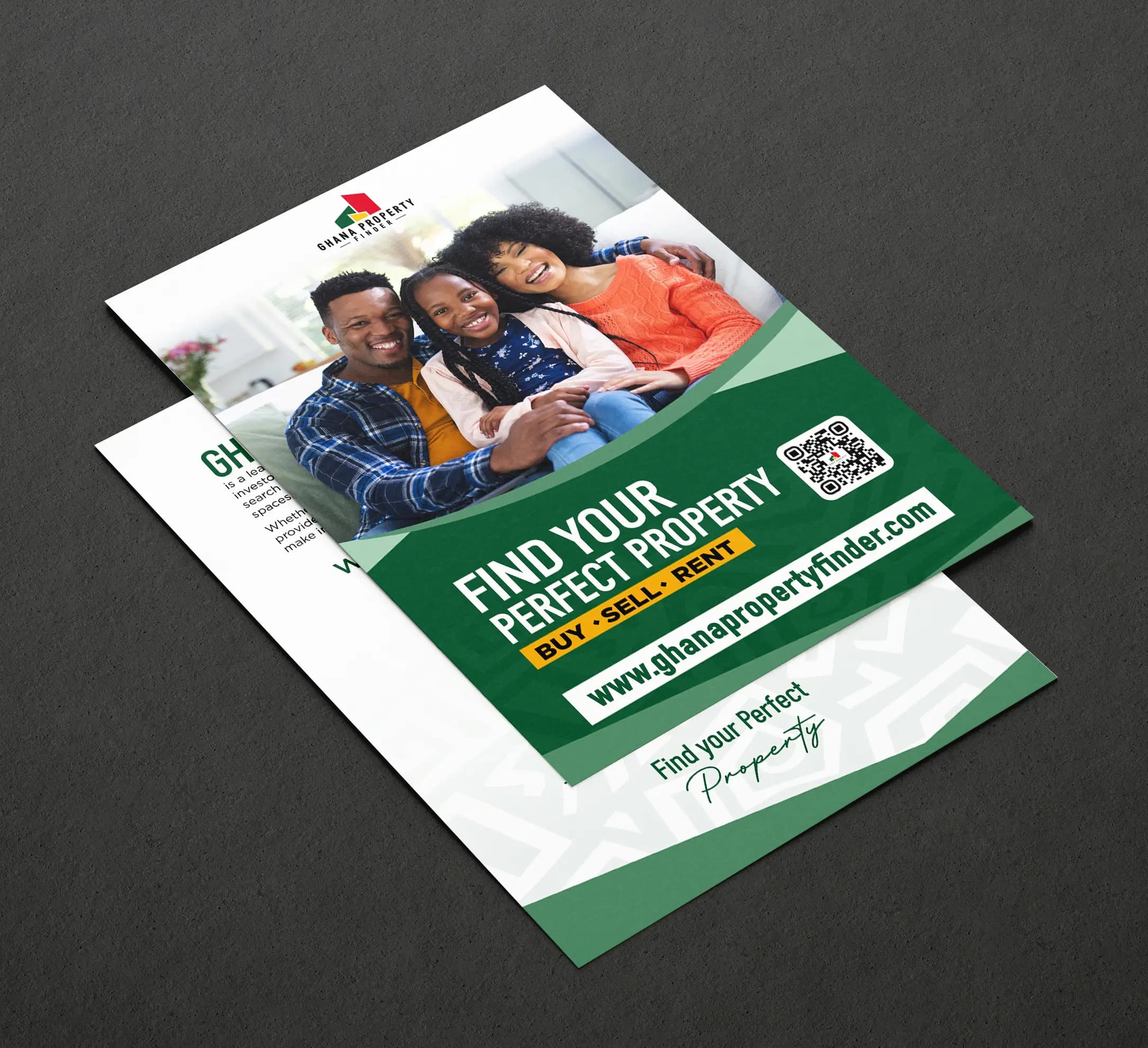 The Ghana Property Finder flyer